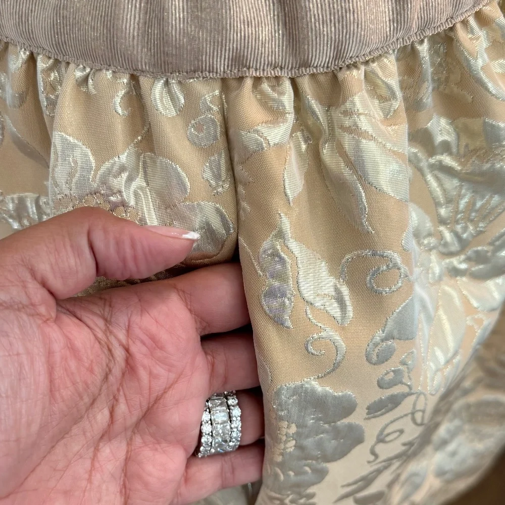 Moschino Perfect Party Dress - Gold Size 10 - Picture 10 of 14